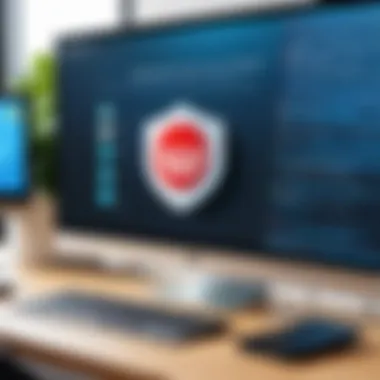 Elevating Online Privacy with ExpressVPN Conceptual image of enhanced online privacy with VPN