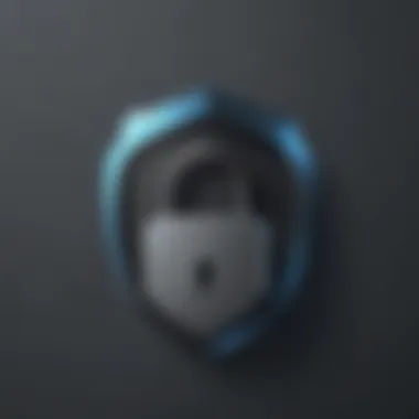 Cyber Guardian: Lock Icon