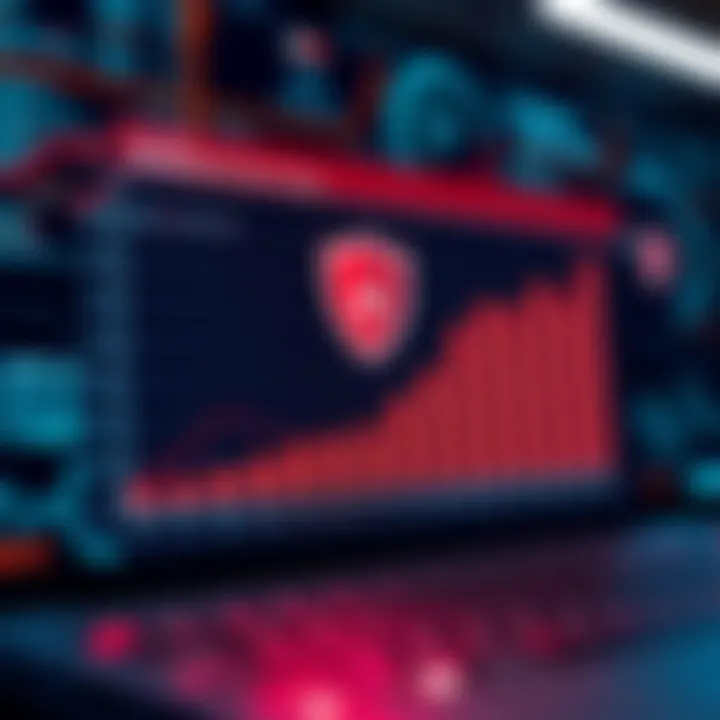 Performance Analysis of McAfee Against Cyber Threats Graph showing McAfee's performance against cyber threats