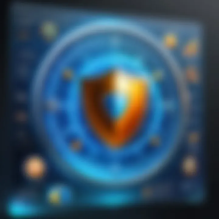 Unique features of top free antivirus software displayed