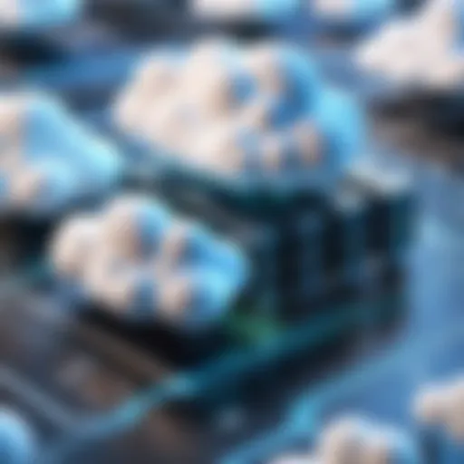 Cloud infrastructure showcasing affordability