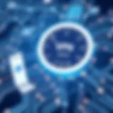 A visual representation of VPN speed metrics