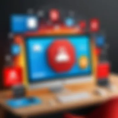 The User Experience in an Ad-Blocked Environment Infographic showing impact of adblockers on user experience