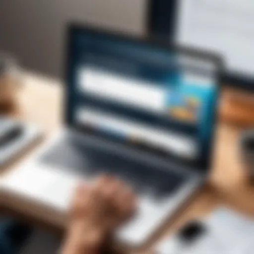 Visual representation of various blogging platforms