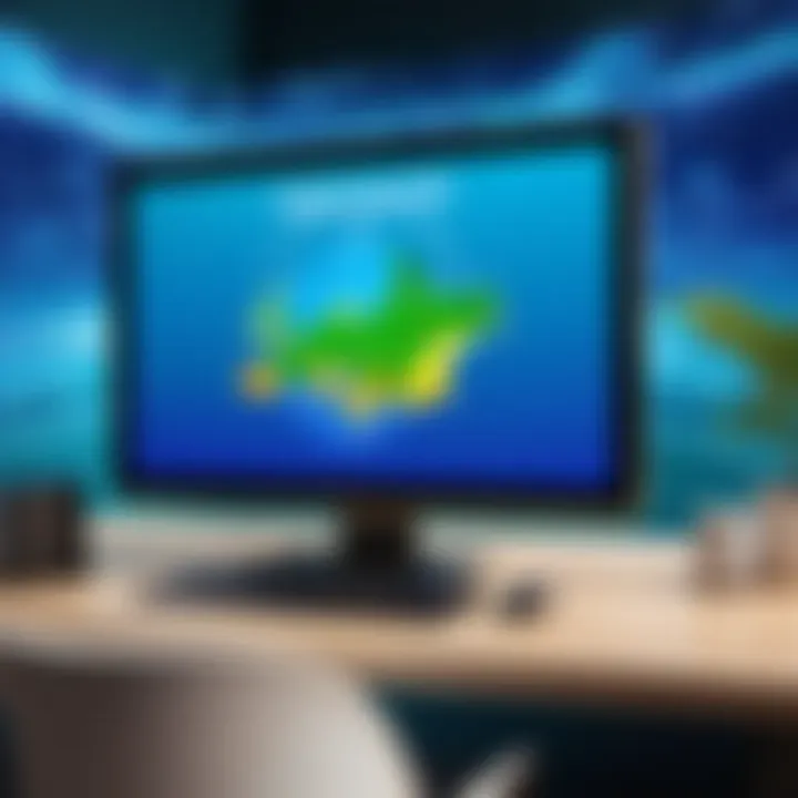 Illustration of geographical restrictions on streaming services