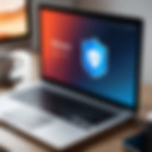 Visual representation of secure online browsing