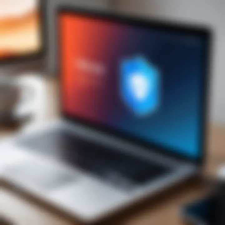 Visual representation of secure online browsing