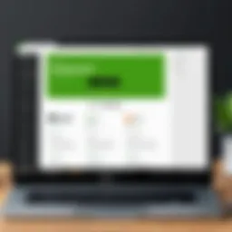 A detailed view of GoDaddy's domain registration interface showcasing its user-friendly design.