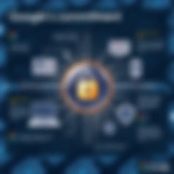 Google's Commitment to Cybersecurity Infographic on Google's commitment to cybersecurity