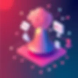 Abstract representation of Linux VPN server functionalities