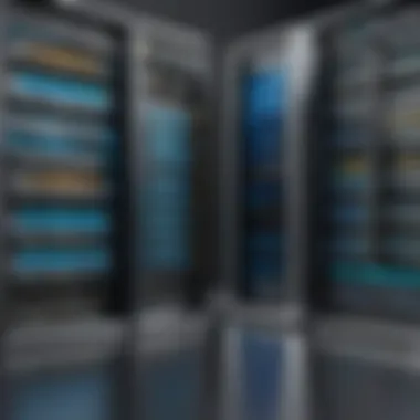 An infographic highlighting the advantages of low-cost virtual servers in a comparative format.