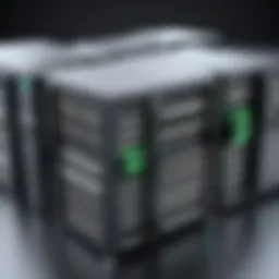 A digital representation of low-cost virtual servers showcasing their architecture and functionality.
