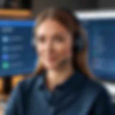 Customer support interface of NordVPN
