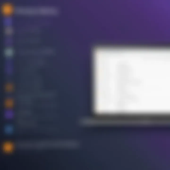 Privacy settings menu in Avast Antivirus