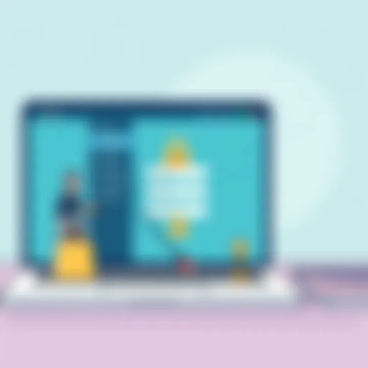 User-friendly interface mockup