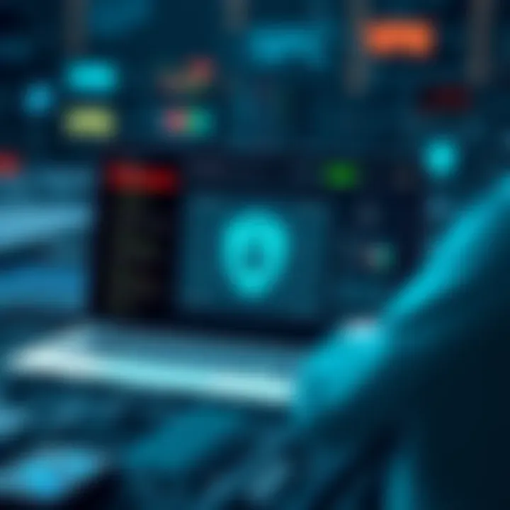 User interface of a popular VPN application