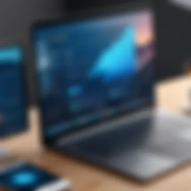 Exploring the User Interface of a Top Builder User interface of a popular website builder