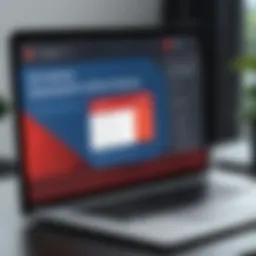 Visual representation of ad blockers in action on a web page