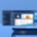 User interface of Microsoft Password Manager showcasing its dashboard