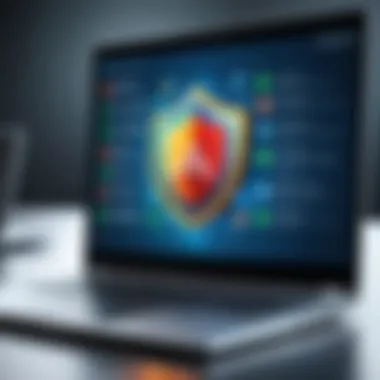 Visual representation of potential risks of inadequate protection