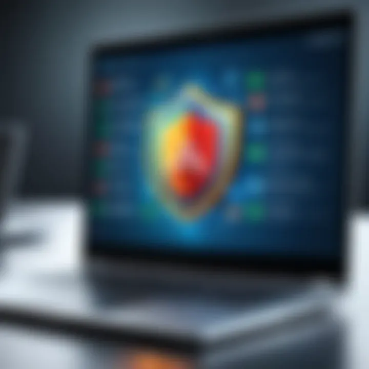Visual representation of potential risks of inadequate protection