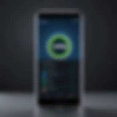VPN Options for Samsung Internet Visual representation of the Samsung Internet browser showcasing VPN options
