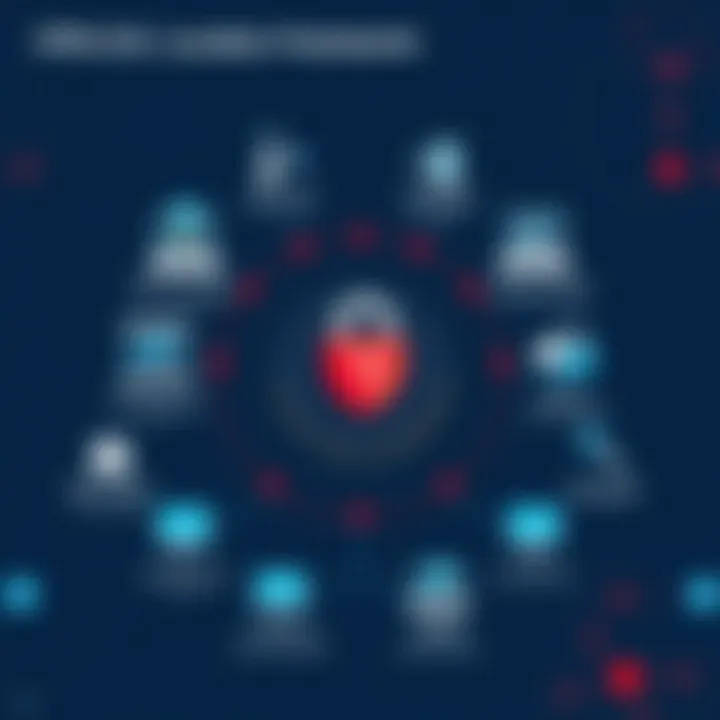 A diagram showing the legal framework surrounding VPN usage