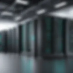 A conceptual illustration of VPS hosting technology