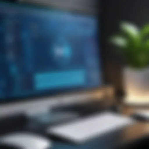 A computer screen displaying a VPN interface