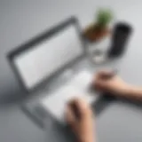 Stylish traveler writing in a notebook