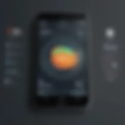 Digital interface of Hatch Bank app