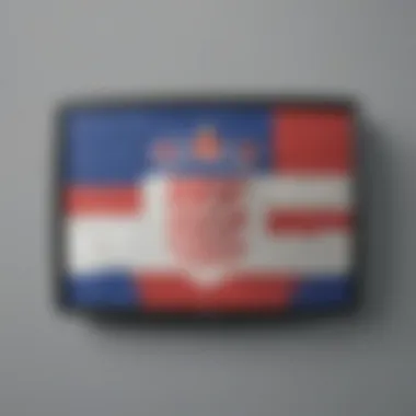 Croatian flag with HBO Max logo overlay