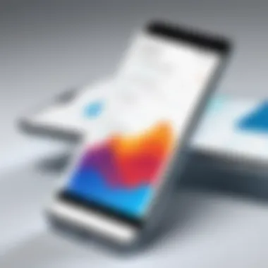 Graphical representation of improved mobile browsing experience
