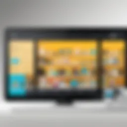 A sleek digital storefront showcasing various downloadable products.