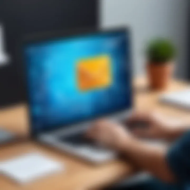 Diagram illustrating best practices for email security