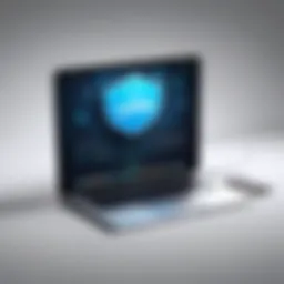 Visual representation of VPN technology