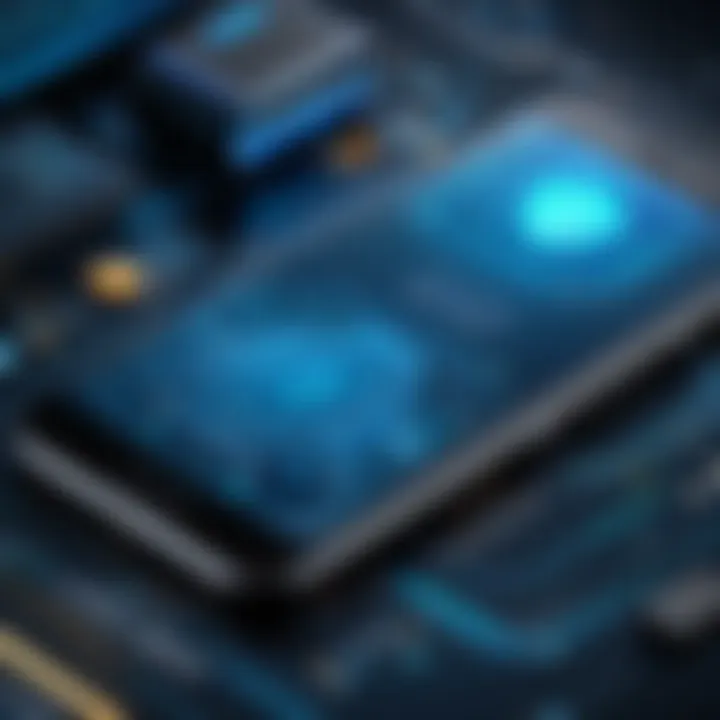 Graphic of mobile security enhancement strategies