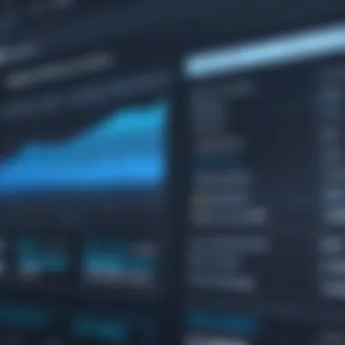 Graph comparing performance metrics of different hosting providers