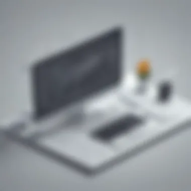 Innovative Web Development Illustration Innovative web development illustration