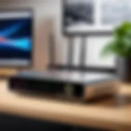 Router configured for VPN integration