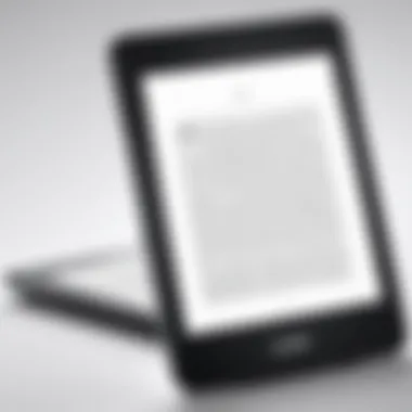 Close-up of Kindle Paperwhite features and specifications