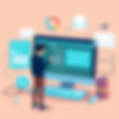 A conceptual image depicting the effectiveness of user engagement strategies.