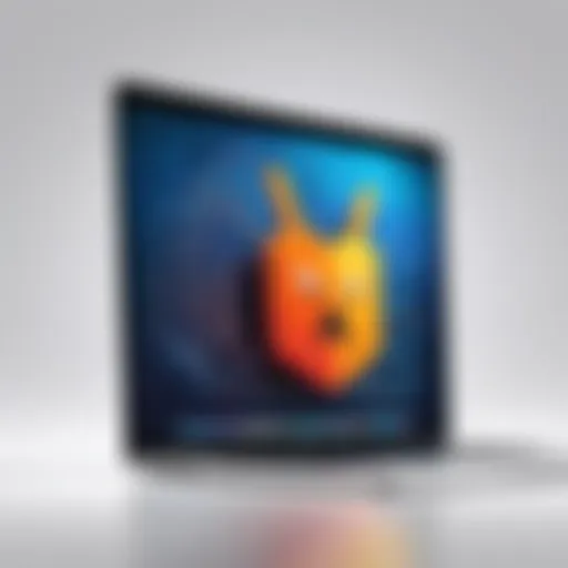 Visual representation of malware types targeting macOS