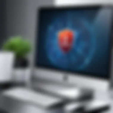 Advanced Malware Removal Interface Malware removal software interface for Mac