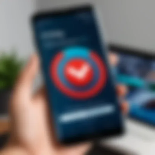 Installation screen of ExpressVPN on Android