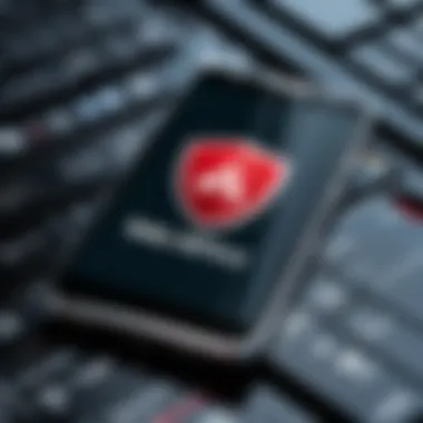 Installation of McAfee Antivirus on Mobile Installation process of McAfee Antivirus on a mobile device
