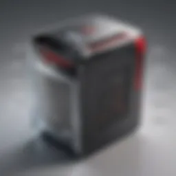 Visual representation of McAfee Shredder's interface showcasing features