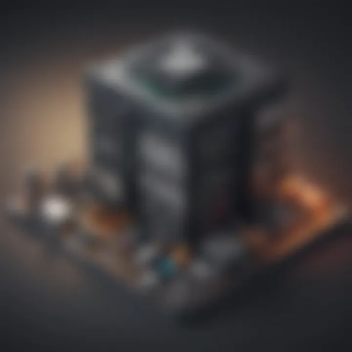 Minecraft server setup on digital interface