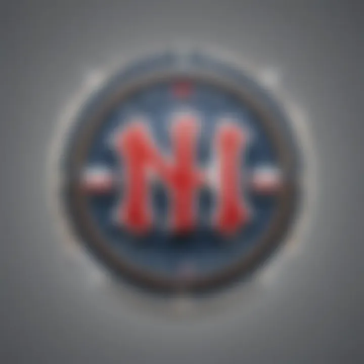 MLB logo integrated with modern technology