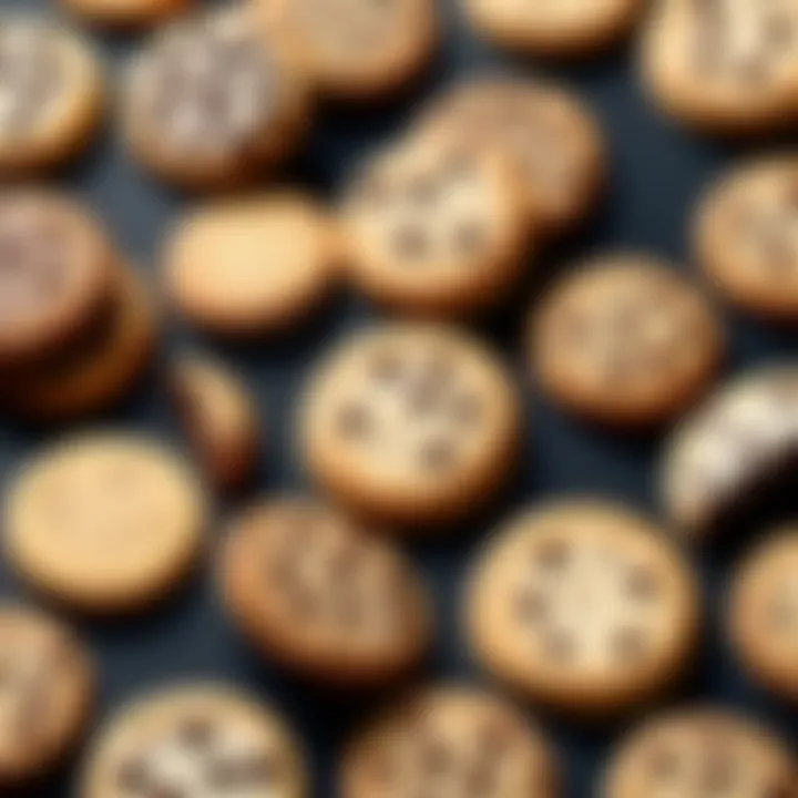 Illustration of cookies affecting mobile performance and privacy